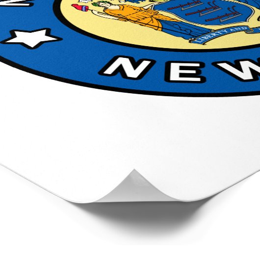 Newark New Jersey Poster (Hoek)