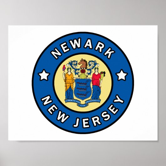 Newark New Jersey Poster (Voorkant)