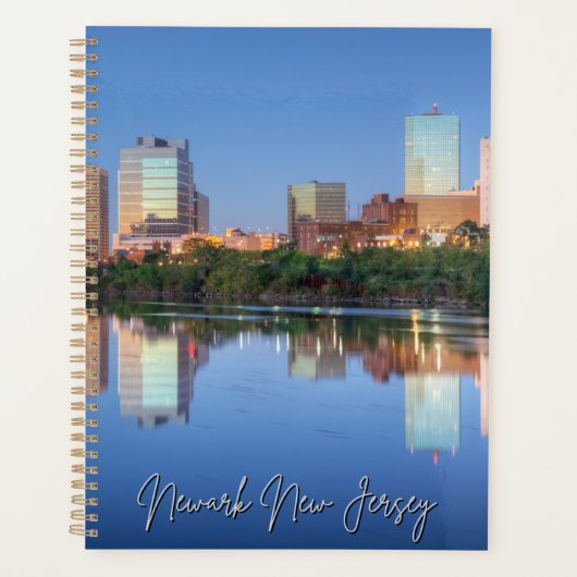 Newark New Jersey Skyline Calendar Planner (Voorkant)