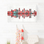 Newark New Jersey Skyline Spandoek (Insitu)