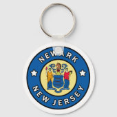 Newark New Jersey Sleutelhanger (Voorkant)