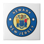 Newark New Jersey Tegeltje (Voorkant)