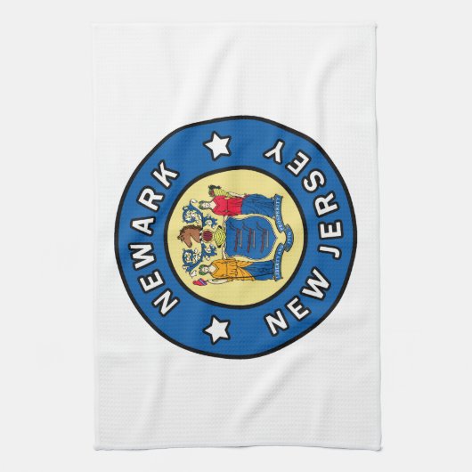 Newark New Jersey Theedoek (Verticaal)