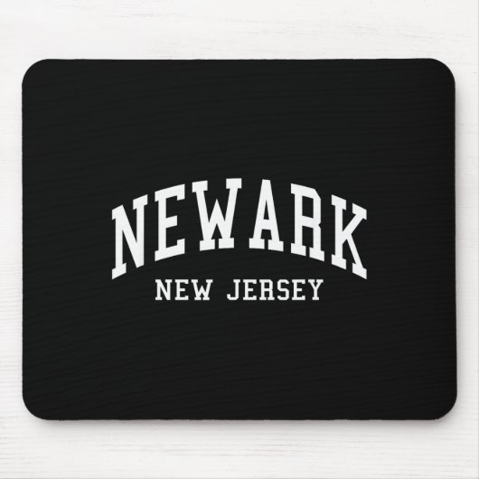 Newark - New Jersey - Throwback Design - Clic Muismat (Voorkant)