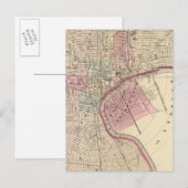 Newark, NJ Briefkaart (Voorkant / Achterkant)