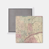 Newark, NJ Magneet (Voorkant / Achterkant)