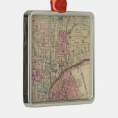 Newark, NJ Metalen Ornament (Rechts)