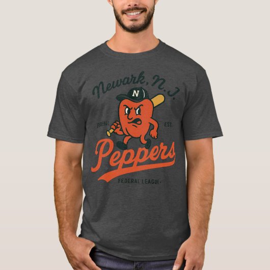 Newark Peppers - New Jersey T-shirt (Voorkant)