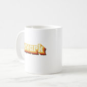 Newark Retro tekst Koffiemok (Voorkant links)
