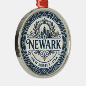 Newark VS Metalen Ornament (Rechts)