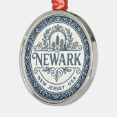 Newark VS Metalen Ornament (Links)