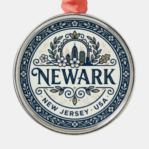 Newark VS Metalen Ornament