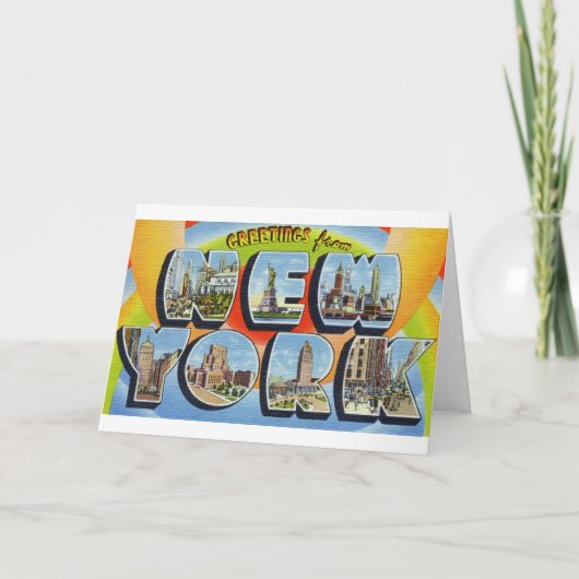 newartsweb - Groeten uit New York. Kaart (Voorkant)