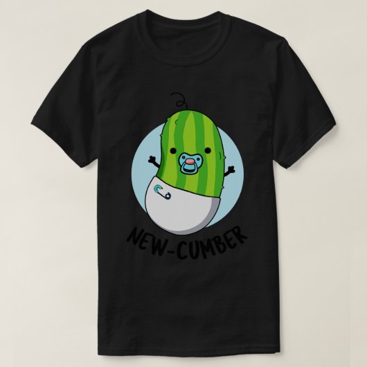 Newber Funny Veggie Cuber Pun T-shirt (Design voorkant)