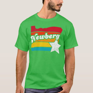 Newberg Oregon Vintage Noodlijdende Souvenir 2 T-shirt
