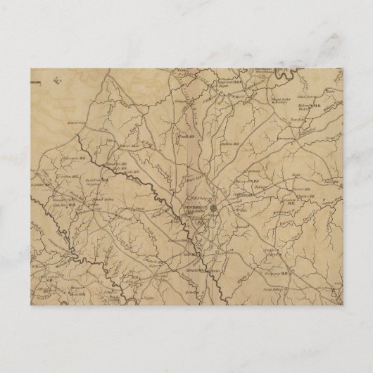 Newberry District, South Carolina Briefkaart (Voorkant)