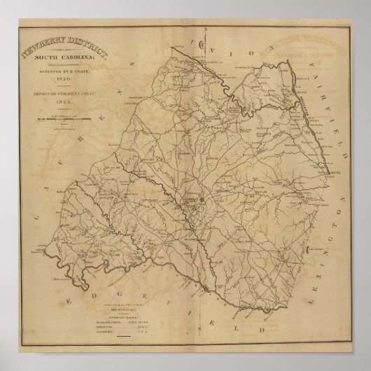 Newberry District, South Carolina Poster (Voorkant)