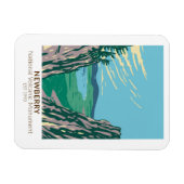 Newberry National Volcanic Monument Oregon  Magneet (Horizontaal)