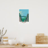 Newberry National Volcanic Monument Oregon  Poster (Keuken)