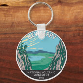 Newberry National Volcanic Monument Oregon  Sleutelhanger (Voorkant)