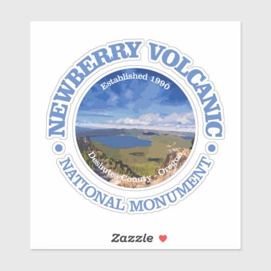 Newberry vulkanische NM Sticker (Vel)