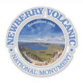 Newberry vulkanische NM Sticker (Voorkant)