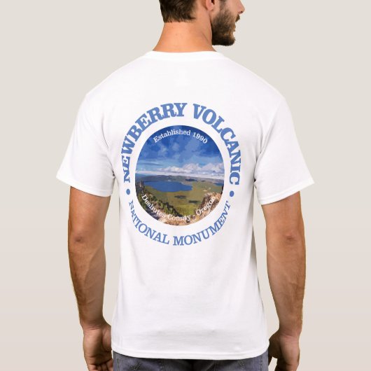 Newberry vulkanische NM T-shirt (Achterkant)