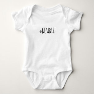 Newbie   Aankondiging nieuwe baby op maat Romper