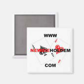 NewbieHoldem Logo Magneet (Voorkant / Achterkant)