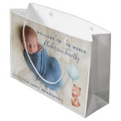 Newborn Baby Gift Bag Groot Cadeauzakje (Achterkant Gekanteld)