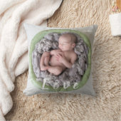 Newborn baby name Love Photo Afbeelding Kussen (Deken)