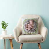 Newborn baby name Love Photo Afbeelding Kussen (Stoel)