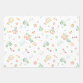 Newborn Baby Nursery Inpakpapier Vel (Voorkant 3)