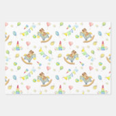 Newborn Baby Nursery Inpakpapier Vel (Voorkant)