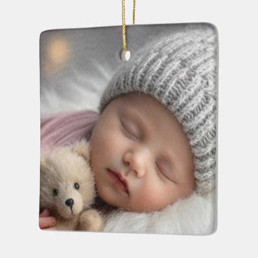 "Newborn Christmas keepsake" Ornament (Links)