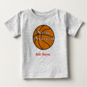 Newborn Clothes Custom American BAsketball Onsies (Voorkant)
