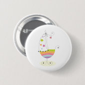 Newborn Crib Ronde Button 5,7 Cm (Voorkant /achterkant)