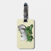 Newborn Dragon Bagagelabel (Achterkant verticaal)