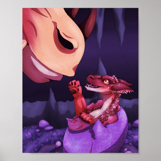 Newborn Dragon Poster (Voorkant)