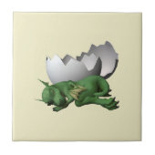 Newborn Dragon Tegeltje (Voorkant)