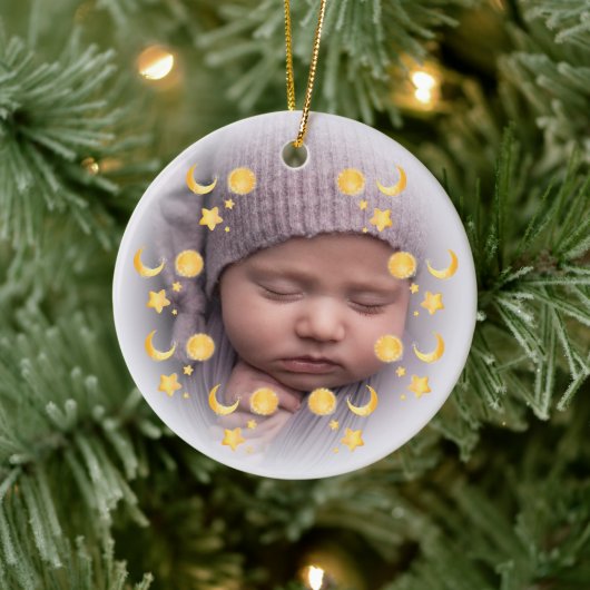 Newborn Elegant Ceramic Ornament (Boom)