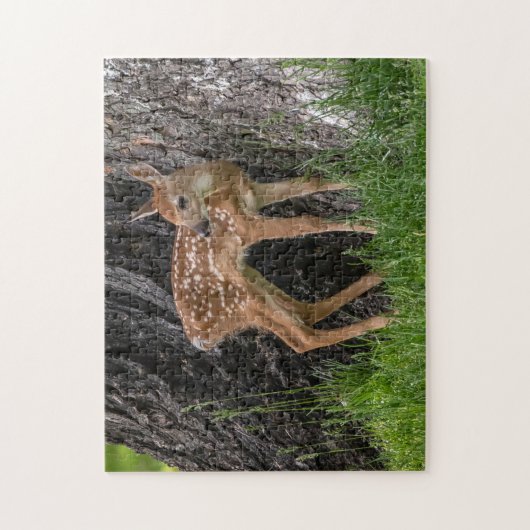 Newborn Fawn Legpuzzel (Verticaal)