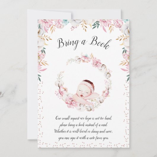 Newborn Floral brengt boek mee Kaart (Voorkant)
