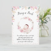 Newborn Floral brengt boek mee Kaart (Staand voorkant)