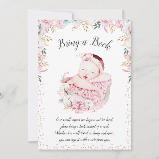 Newborn Floral brengt boek mee Kaart (Voorkant)
