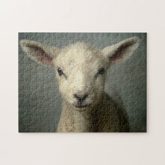 Newborn Lamb Legpuzzel (Horizontaal)
