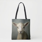 Newborn Lamb Tote Bag (Voorkant)