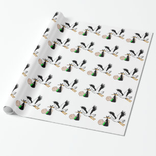 Newborn-levering door Stork Cadeaupapier