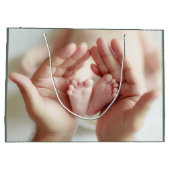 Newborn Photo Gift Bag Groot Cadeauzakje (Achterkant)