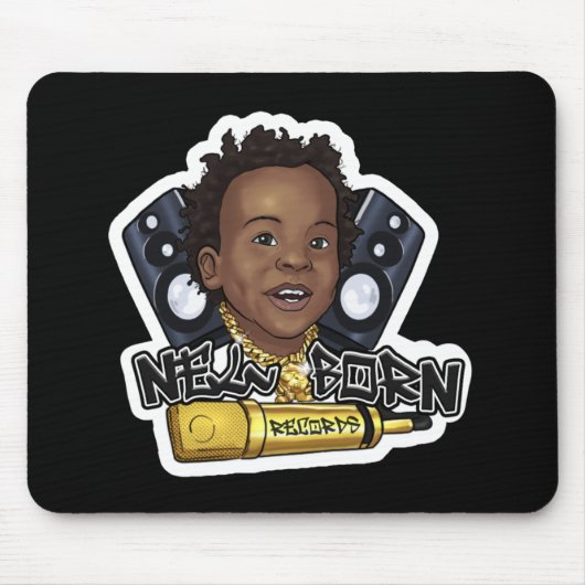 Newborn Records Mousepad Muismat (Voorkant)